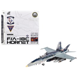 McDonnell Douglas F/A-18C Hornet Aircraft 'VFA-34 Blue Blasters USS Carl Vinson Last Cruise' (2018) United States Navy 1/72 Diecast Model by JC Wings