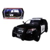 2015 Ford Interceptor Police Utility 'California Highway Patrol' (CHP) Black and White 1/24 Diecast Model Car by Motormax