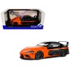 2024 Toyota GR Supra 'StreetFighter' Orange and Black 1/18 Diecast Model Car by Solido