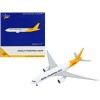Boeing 777F Commercial Aircraft 'Southern Air - DHL' White and Yellow 1/400 Diecast Model Airplane by GeminiJets