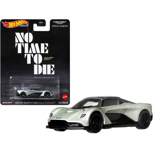 Aston Martin Valhalla Concept Light Green Metallic with Dark Green Top (James Bond 007) 'No Time to Die' (2021) Movie Diecast Model Car by Hot Wheels