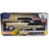 1955 Chevrolet Bel Air Lowrider Hard Top Beige Metallic and Black 'Get Low' Series 1/24 Diecast Car Model by Motormax