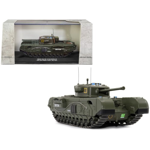 Infantry Tank Mk. IV Churchill Mk. VII 'Briton' 'UK 34th Tank Brigade France July 1944' 1/43 Diecast Model by AFVs of WWII