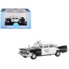 1959 Plymouth Savoy Black and White 'Oklahoma Highway Patrol' 1/87 (HO) Scale Diecast Model Car by Oxford Diecast