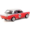 Datsun 510 #74 Daniel Wu 'Trans-Am B-Sedan 2.5 Challenge' (2023) Silver and Red 'Hobby64' Series 1/64 Diecast Model Car by Tarmac Works