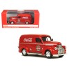 1945 Panel Delivery Van 'Coca-Cola' Red 1/43 Diecast Model Car by Motorcity Classics