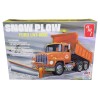 Skill 3 Model Kit Ford LNT-8000 Snow Plow Truck 1/25 Scale Model by AMT
