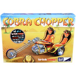 Skill 2 Model Kit Cobra Chopper 'Trick Trikes' Series 1/25 Scale Model by MPC