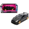 Toyota Celica GT-S Black with Carbon Hood and Sunroof 'Maisto Design Tokyo Mod' Series 1/24 Diecast Model Car by Maisto