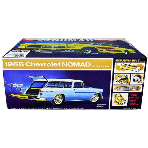 Skill 2 Model Kit 1955 Chevrolet Nomad 3-in-1 Kit 'Trophy Series' 1/25 Scale Model by AMT