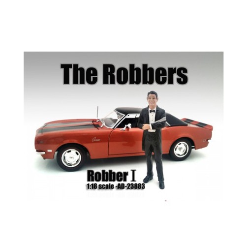 'The Robbers' Robber I Figure For 1:18 Scale Models by American Diorama