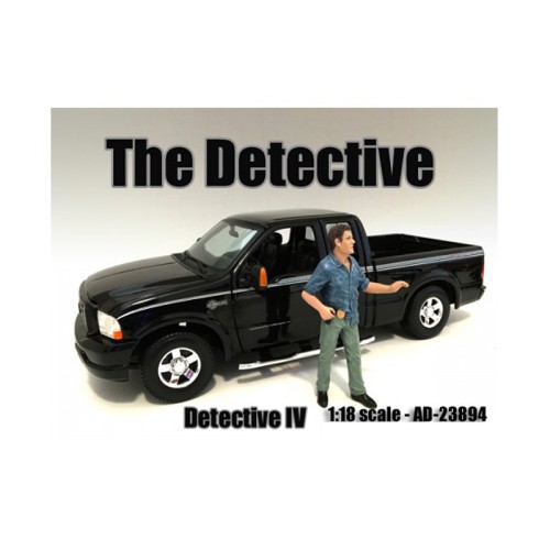 'The Detective #4' Figure For 1:18 Scale Models by American Diorama