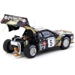 Lancia 037 Rally #5 Fabrizio Tabaton - Luciano Tedeschini Winner 'Rally Catalunya' (1985) 'Hobby64+' Series 1/64 Diecast Model Car by Tarmac Works