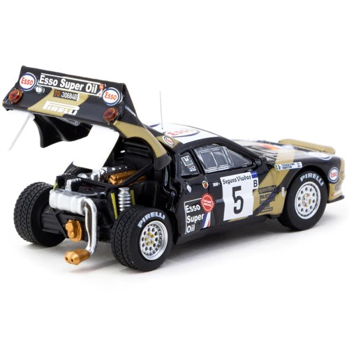 Lancia 037 Rally #5 Fabrizio Tabaton - Luciano Tedeschini Winner 'Rally Catalunya' (1985) 'Hobby64+' Series 1/64 Diecast Model Car by Tarmac Works