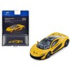 McLaren P1 Volcano Yellow Metallic with Black Top 'Hypercar League Collection' 1/64 Diecast Model Car by PosterCars