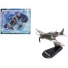 Morane-Saulnier MS.406 Fighter Aircraft '3/4 Escadrille GC II/3' Armee de l'Air (French Air Force) (1940) 'Planes of World War II' Series 1/72 Diecast Model Airplane by Luppa