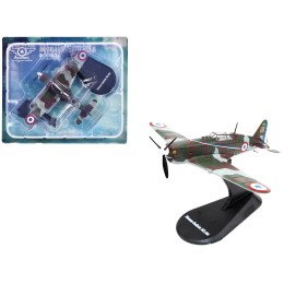 Morane-Saulnier MS.406 Fighter Aircraft '3/4 Escadrille GC II/3' Armee de l'Air (French Air Force) (1940) 'Planes of World War II' Series 1/72 Diecast Model Airplane by Luppa