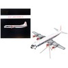 Lockheed L-188 Electra Commercial Aircraft 'Eastern Air Lines' White with Blue Stripes 'Gemini 200' Series 1/200 Diecast Model Airplane by GeminiJets
