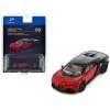 Bugatti Chiron Supersport Italian Red and Nocturne Black 'Hypercar League Collection' 1/64 Diecast Model Car by PosterCars