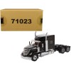 International LoneStar Sleeper Cab Truck Tractor Black 1/50 Diecast Model by Diecast Masters