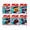 'Classic Gold Collection' 2022 Set A of 6 Cars Release 3 1/64 Diecast Model Cars by Johnny Lightning