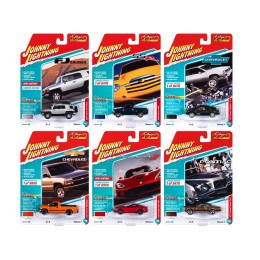 'Classic Gold Collection' 2022 Set A of 6 Cars Release 3 1/64 Diecast Model Cars by Johnny Lightning