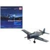 Grumman F6F-5 Hellcat Fighter Aircraft 'Blue Angels #1-4 Decals' (1946) United States Navy 'Air Power Series' 1/72 Diecast Model by Hobby Master