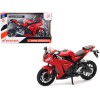 Honda CBR 1000RR Motorcycle Red and Black 1/12 Diecast Model by New Ray