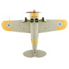 Brewster F2A Model 239 'Buffalo' Fighter Aircraft 'BW364 LeLv 24 flown by Warrant Officer Ilmari Juutilainen' (1942) Finnish Air Force 'Air Power Series' 1/48 Diecast Model by Hobby Master