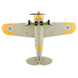 Brewster F2A Model 239 'Buffalo' Fighter Aircraft 'BW364 LeLv 24 flown by Warrant Officer Ilmari Juutilainen' (1942) Finnish Air Force 'Air Power Series' 1/48 Diecast Model by Hobby Master