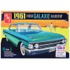 Skill 2 Model Kit 1961 Ford Galaxie Hardtop 3-in-1 Kit 1/25 Scale Model by AMT