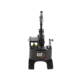 CAT Caterpillar 315 Track Type Hydraulic Excavator Special Black Finish with Operator 'High Line' Series 1/50 Diecast Model by Diecast Masters
