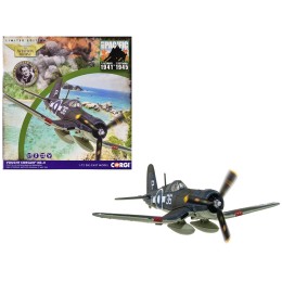 Vought Corsair Mk. II Fighter Aircraft 'JT537 1836 Naval Air Squadron HMS Victorious Battle of Okinawa' (1945) British Royal Navy Fleet Air Arm 'The Aviation Archive' Series 1/72 Diecast Model by Corgi