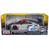 Audi R8 LMS GT3 Silver Metallic with Graphics 'GT Racing' Series 1/24 Diecast Model Car by Motormax