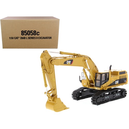 CAT Caterpillar 365B L Series II Hydraulic Excavator with Two Figurines 'Core Classics Series' 1/50 Diecast Model by Diecast Masters
