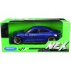 Porsche Taycan Turbo S Blue Metallic 'NEX Models' 1/24 Diecast Model Car by Welly