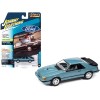 1986 Ford Mustang SVO Light Regatta Blue Metallic with Black Stripes 'Classic Gold Collection' Series Limited Edition to 12768 pieces Worldwide 1/64 Diecast Model Car by Johnny Lightning