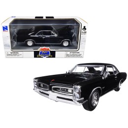 1966 Pontiac GTO Black 'Muscle Car Collection' 1/25 Diecast Model Car by New Ray