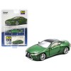 Lexus LC500 Nori Green Metallic with Black Top Limited Edition to 1200 pieces 1/64 Diecast Model Car by Era Car