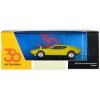 1972 De Tomaso Pantera Yellow 'Petersen Automotive Museum 30th Anniversary' 1/64 Diecast Model Car by Paragon Models