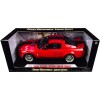 2008 Ford Shelby Mustang GT500 Super Snake Red with Black Stripes 'Shelby Collectibles Legend' Series 1/18 Diecast Model Car by Shelby Collectibles