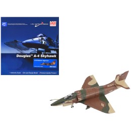 Douglas A-4E Skyhawk Aircraft 'Aggressor 151095' (1985/6) United States Navy 'Air Power Series' 1/72 Diecast Model by Hobby Master