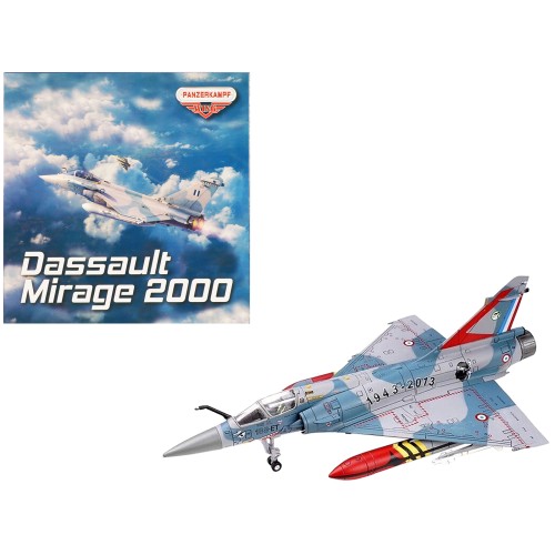 Dassault Mirage 2000-5F Fighter Aircraft '70th Anniversary of Corsica Squadron' French Air Force 'Wing' Series 1/72 Diecast Model by Panzerkampf