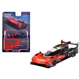 Cadillac V-Series.R #31 Jack Aitken - Pipo Derani - Alexander Sims 'Whelen Engineering Racing' Winner IMSA '12 Hours of Sebring' (2023) Limited Edition to 5400 pieces Worldwide 1/64 Diecast Model Car by Mini GT
