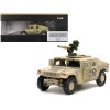 M1046 HUMVEE Tow Missile Carrier Desert Camouflage 'E Troop 9th Regiment 2nd Brigade Combat Team 3rd Infantry Division (Mechanized) Iraq' (2003) 'Military Miniature' Series 1/64 Diecast Model by Panzerkampf