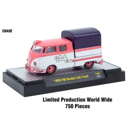 'Auto-Thentics' 6 piece Set Release 99 IN DISPLAY CASES Limited Edition 1/64 Diecast Model Cars by M2 Machines