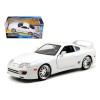 Brian's Toyota Supra White 'Fast & Furious' Movie 1/24 Diecast Model Car by Jada