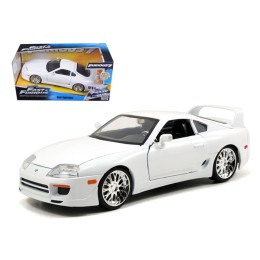 Brian's Toyota Supra White 'Fast & Furious' Movie 1/24 Diecast Model Car by Jada