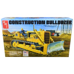 Skill 3 Model Kit Construction Bulldozer 1/25 Scale Model by AMT