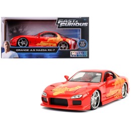 Orange Julius' Mazda RX-7 'Fast & Furious' Movie 1/24 Diecast Model Car by Jada